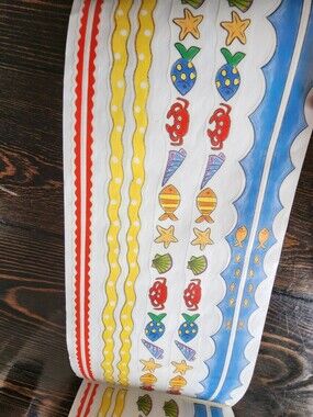 Summer Kids 12" Border (1) SCRAPBOOKING Stickers Me & My Big Ideas Retired 1999